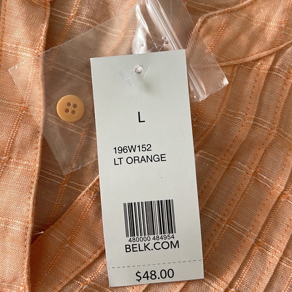 Kim Rogers Ladies Linen Shirt L - Picture 5 of 5